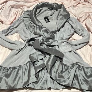 Gray Trench Coat for Women